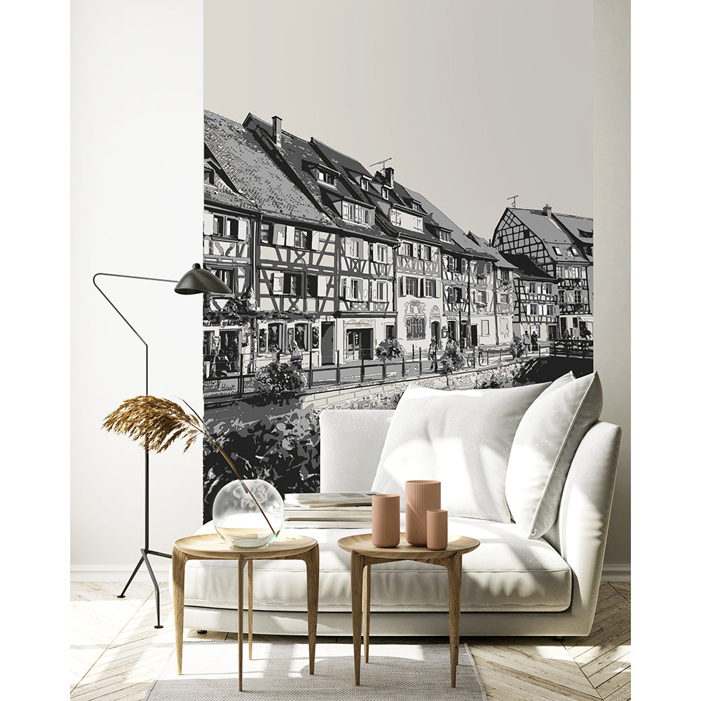 Adhesive vinyl poster Colmar