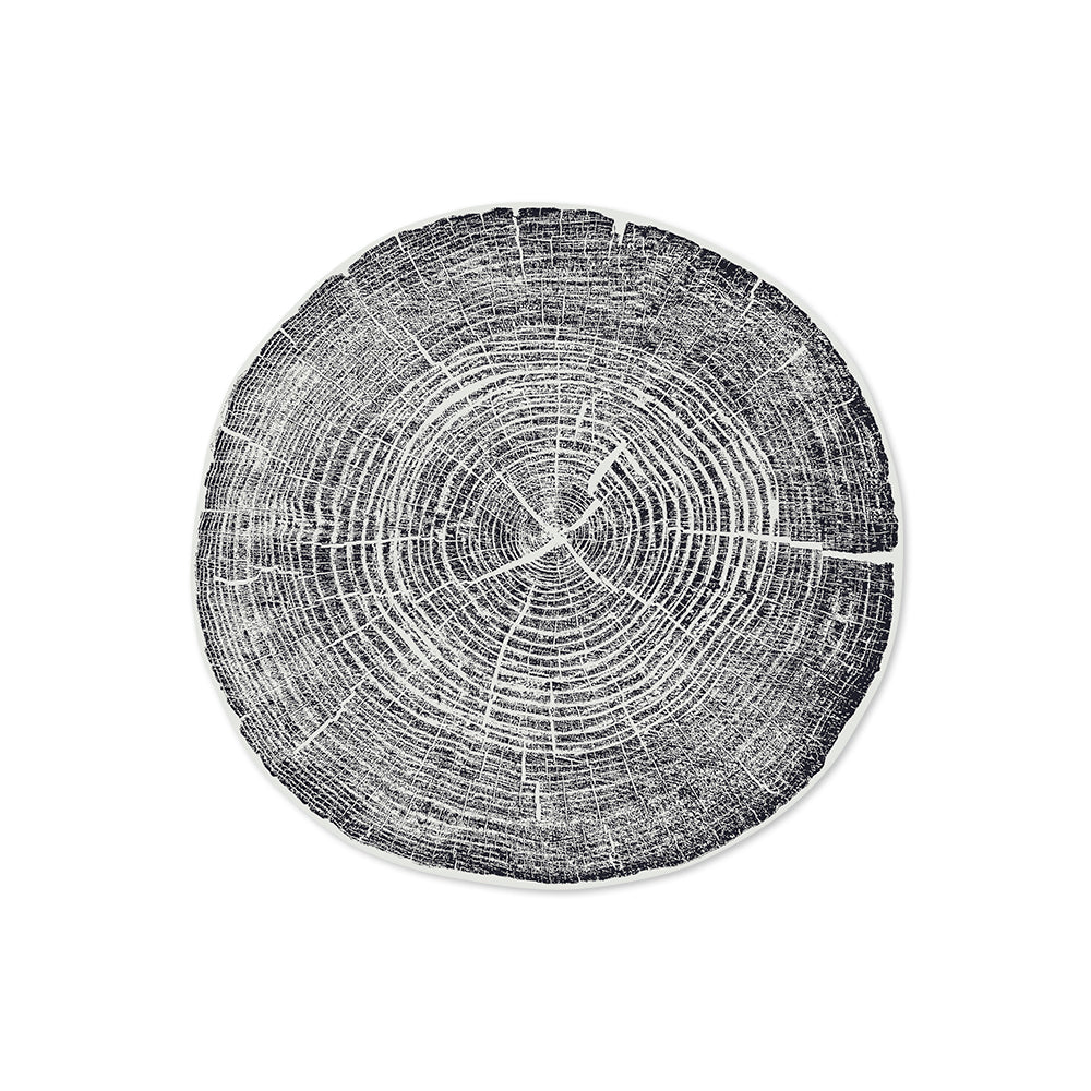 Set of 6 log vinyl coasters