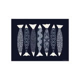 Set de table en vinyle rectangulaire — modèle Odysseum, inspiration bord de mer