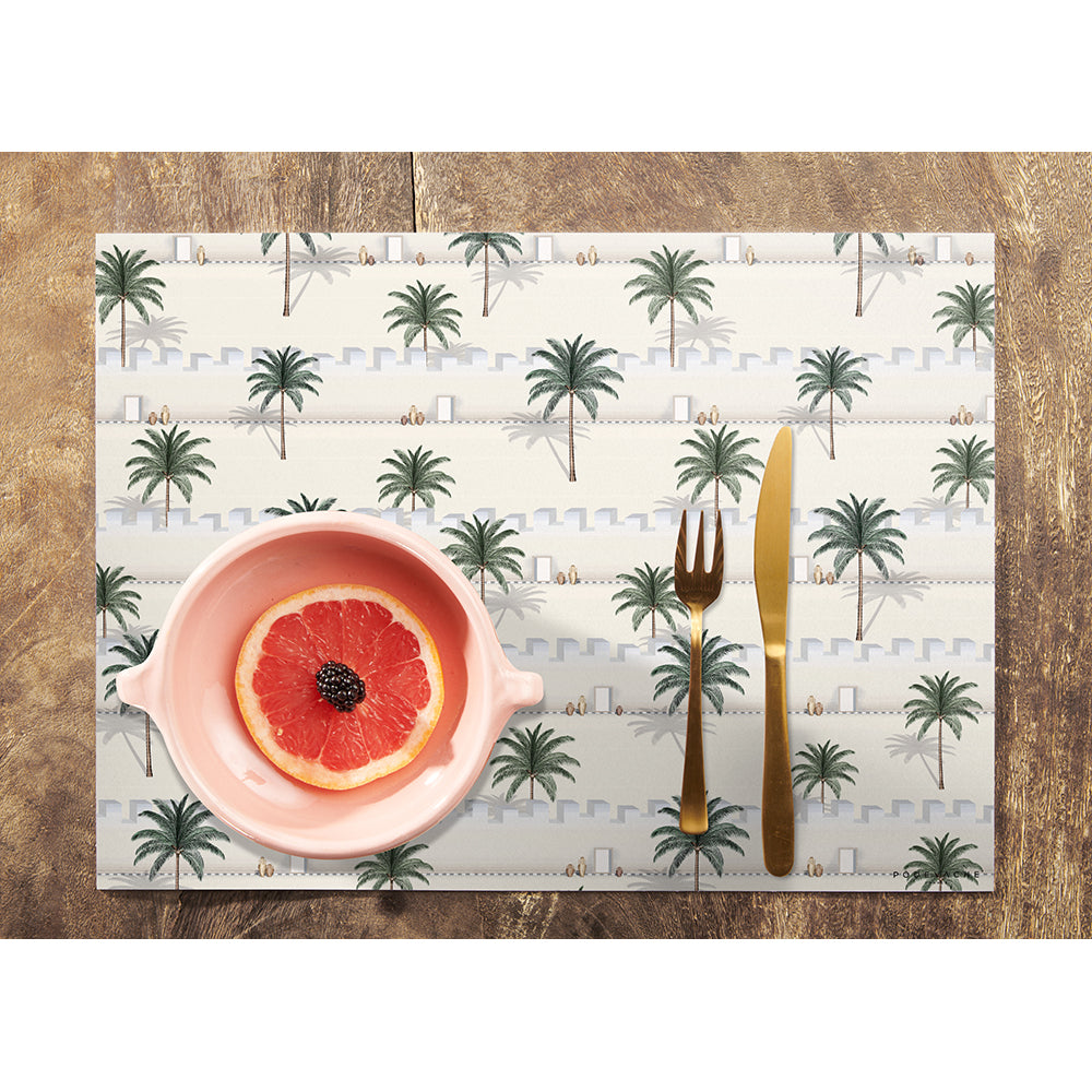 Palmas vinyl placemat