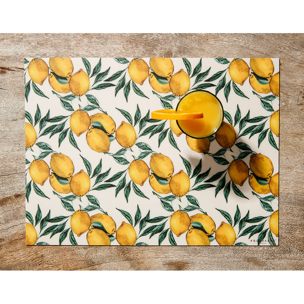 Limon vinyl placemat