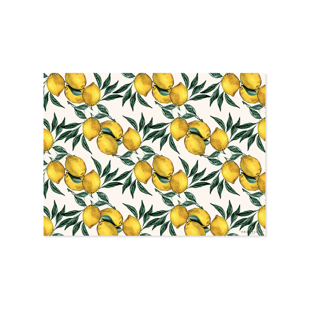 Limon vinyl placemat