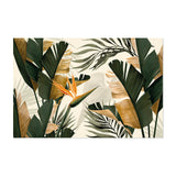 Tapis vinyle en vinyle rectangulaire — modèle Ahua