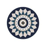 Set de table en vinyle rond — modèle Selo, inspiration bord de mer