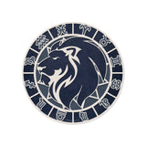 Set de table en vinyle rond — modèle Lion