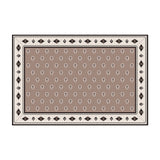 Tapis vinyle en vinyle rectangulaire — modèle Sierra