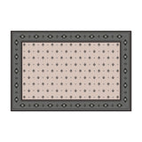 Tapis vinyle en vinyle rectangulaire — modèle Ceiba