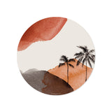 Set de table en vinyle rond — modèle Gozi