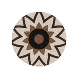 Set de table en vinyle rond — modèle Zagga