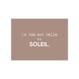 Set de table en vinyle rectangulaire — modèle Cali