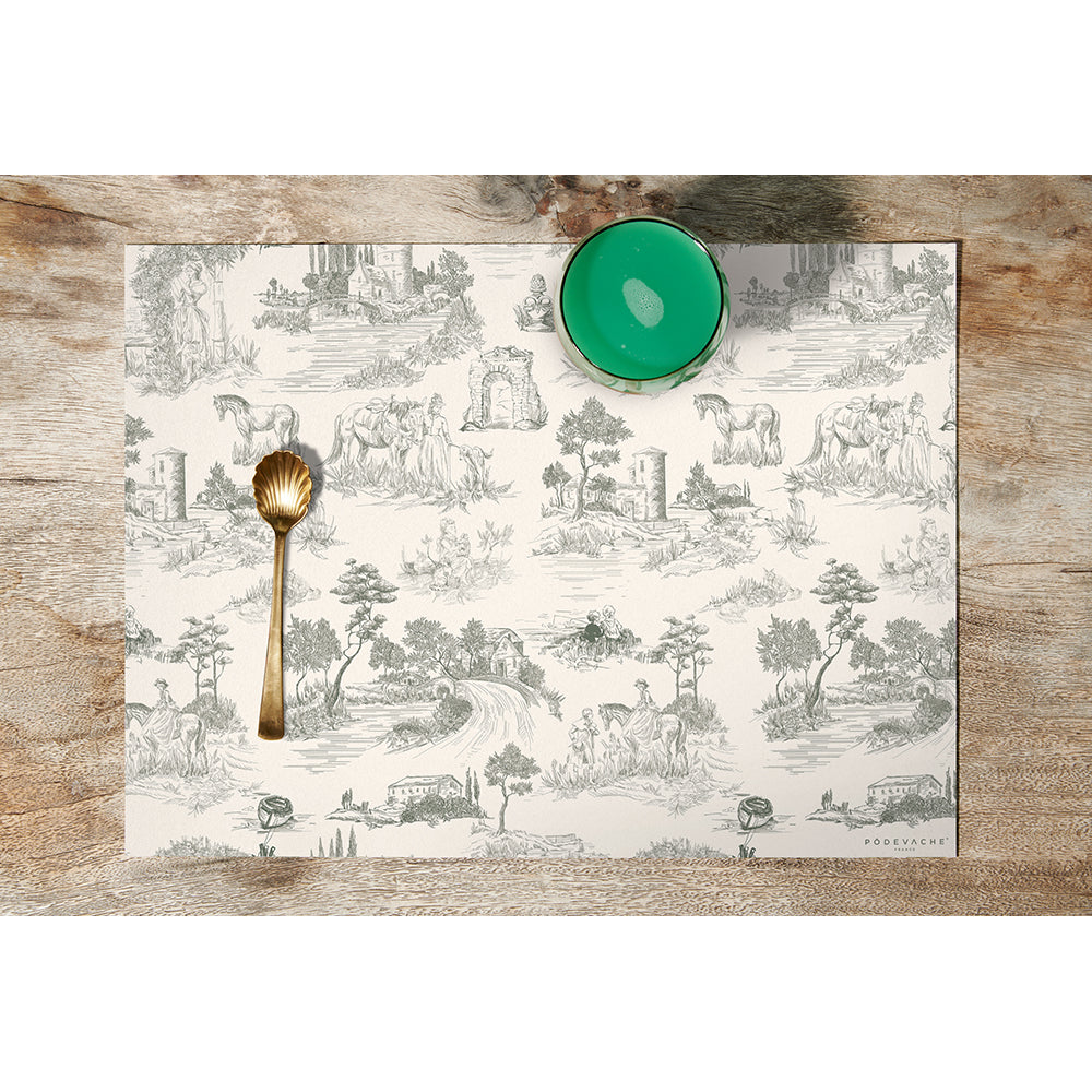 Venado vinyl placemat