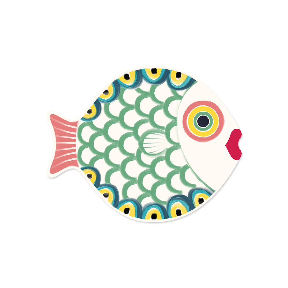 Pescado vinyl placemat