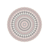 Set de table en vinyle rond — modèle Mandala - Enfants