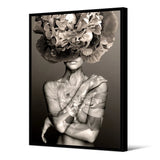 Tableau format portrait — modèle Dahlia