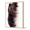 Tableau format portrait — modèle Ours Brun