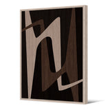 Tableau format portrait — modèle Pajok, motif abstrait