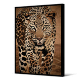 Tableau format portrait — modèle Ndola, motif animalier