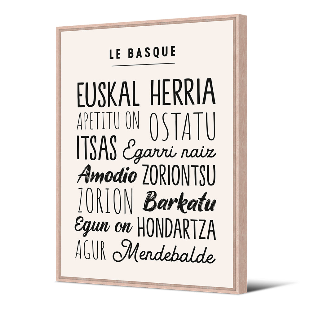 Tableau Le Basque