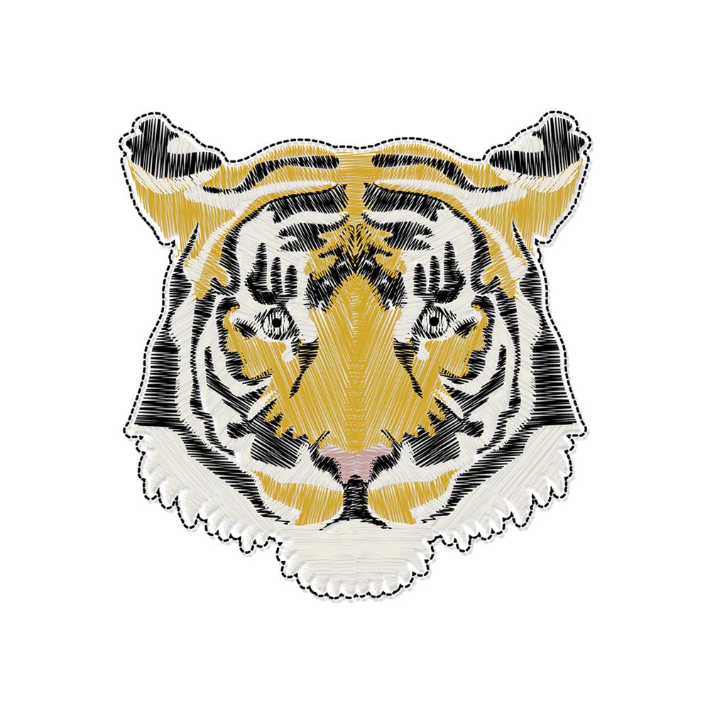 Tiger vinyl placemat - Kids