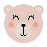 Tapis vinyle en vinyle rond — modèle Polly - Enfants