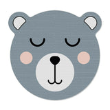 Tapis vinyle en vinyle rond — modèle Teddy - Enfants