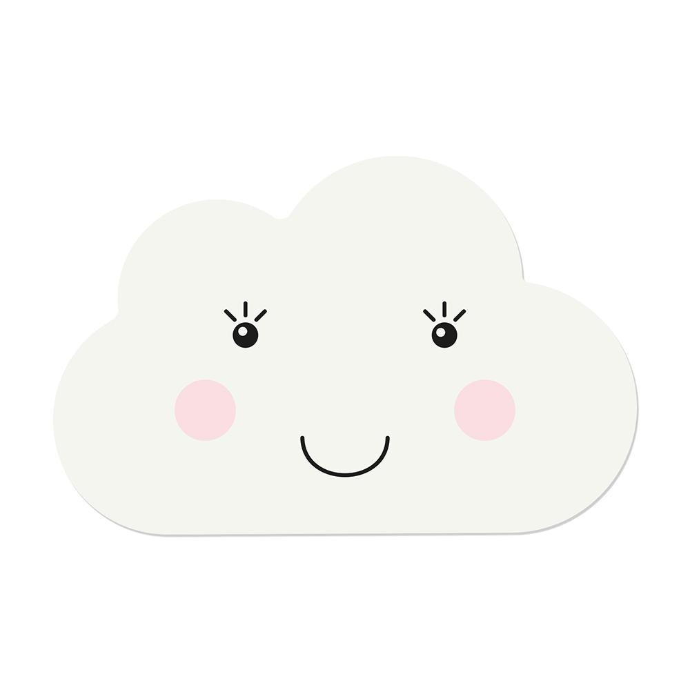 Cloudy vinyl rug - Kids