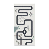 Tapis vinyle en vinyle rectangulaire — modèle Road Trip - Enfants